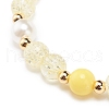 Acrylic Imitation Pearl Stretch Bracelet BJEW-JB08448-01-6
