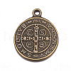 Tibetan Style Alloy Pendants TIBEB-A9489-AB-FF-2