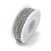 Tarnish Resistant 304 Stainless Steel Textured Cable Chains CHS-H012-02P-1-3