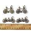 8Pcs 4 Styles Tibetan Style Alloy Pendants FIND-FS0002-59-5