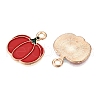 Thanksgiving Day Theme Alloy Enamel Pendants X1-ENAM-T020-35M-2