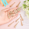 CHGCRAFT DIY Alloy Bolo Tie Making Finding Kit FIND-CA0009-03KCG-3