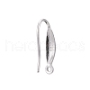 925 Sterling Silver Earring Hooks STER-E062-03S-3