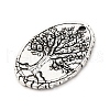 Tibetan Style Alloy Pendants FIND-A053-05C-AS-2