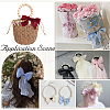 10 Yards Polyester Ruffled Ribbon for Sewing Decoration OCOR-WH20007-02G-5