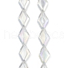 Electroplate Glass Beads Strands EGLA-B010-01A-AB01-1