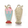 Light Gold Plated Alloy Jewelry Enamel Pendants PALLOY-Z001-27C-2