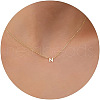 Brass Pendant Initial Necklaces for Women FS-WG1D7F7-01-1