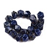 Natural Sodalite Beads Strands G-T138-41-2