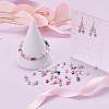 900Pcs 15 Style Rainbow ABS Plastic Imitation Pearl Beads OACR-YW0001-13-9