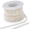 Plastic Pearl Bead Cup Chains CH-WH0013-01A-S-1