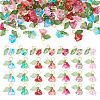  56Pcs 7 Colors Glass & Acrylic Charms FIND-TA0002-90-9