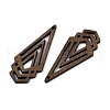 Walnut Wood Pendants WOOD-A025-08-2