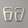 Plastic Shoe Strap Buckle Clasps FIND-WH0290-57A-1
