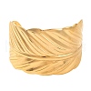 304 Stainless Steel Open Cuff Bangles for Women BJEW-G711-01E-G-1