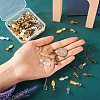 Alloy Glue-on Flat Pad Bails for Pendant Making PALLOY-TA0001-41-16