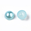 ABS Plastic Imitation Pearl Cabochons SACR-S738-8mm-Z19-3