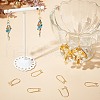 925 Sterling Silver Hoop Earrings Findings STER-S002-55B-A-4