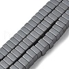 Matte Electroplated Non-magnetic Synthetic Hematite Beads Strands G-I175-04B-A-1