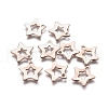 201 Stainless Steel Charms STAS-E484-07RG-2