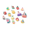Handmade Polymer Clay Pendants and Beads CLAY-XCP0001-10-1
