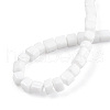 Opaque Solid Glass Bead Strands GLAA-N047-08-F01-4