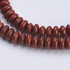 Natural Red Jasper Beads Strands G-P354-05-4x2mm-3
