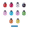 Transparent Flat Back Resin Cabochons CRES-TA0001-05-3