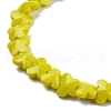 Opaque Color Glass Beads Strands EGLA-L045-I-B01-3