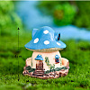 Resin Miniature Mini Mushroom House MIMO-PW0001-199A-04-1
