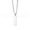 201 Stainless Steel Pendant Necklaces for Man NJEW-Q336-03E-P-1