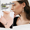 SUNNYCLUE 100Pcs 2 Colors Alloy Enamel Pendants ENAM-SC0005-44-5