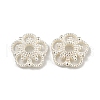 925 Sterling Silver Bead Caps STER-C007-04F-S-1
