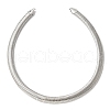 Iron Open Cuff Snake Chain Choker Necklaces for Women NJEW-M085-04P-1