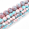 Baking Painted Glass Beads Strands DGLA-N003-6mm-C03-2