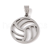Non-Tarnish 201 Stainless Steel Pendants STAS-A094-02B-P-1