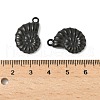 Ion Plating(IP) 304 Stainless Steel Pendants STAS-I105-42B-3