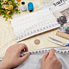 25 Yardss Polyester Elastic Button Looping Ribbons SRIB-WH0011-211A-3