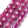 Natural Dragon Veins Agate Beads Strands G-G172-01S-2