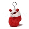 Cute Plush Cloth Worm Doll Pendant Keychains KEYC-P014-B02-2