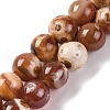 Natural Fire Crackle Agate Beads Strands G-G163-A01-02-2