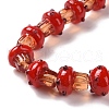 Mushroom Handmade Lampwork Beads Strands LAMP-G150-03A-01-4