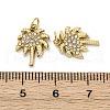 304 Stainless Steel Crystal Rhinestone Pendants STAS-E550-10G-3