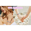 24Pcs 12 Colors Adjustable Waxed Polyester Braided Bracelet Makings AJEW-TAC00015-15