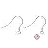 925 Sterling Silver Earring Hooks STER-K167-049C-S-8