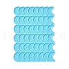 Letter/Number/Constellation Pattern DIY Crescent Moon Pendant Silicone Molds SIMO-C007-03-1