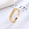 Retro Fashionable Brass Finger Rings for Women FS-WGEC037-02-1