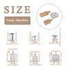 Biyun DIY Geometry Pendant Making Kit DIY-BY0001-22-12