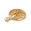 PVD Vacuum Plating 304 Stainless Steel Pendants STAS-H170-17G-3