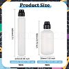 Olycraft 6Pcs 2 Style Plastic Empty Marker Bottles AJEW-OC0003-29-2